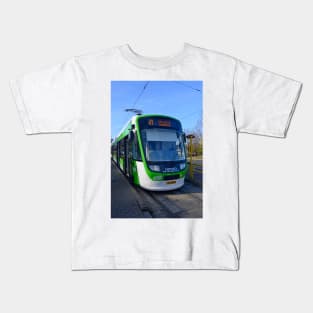 Astra Tram in Bucharest Kids T-Shirt